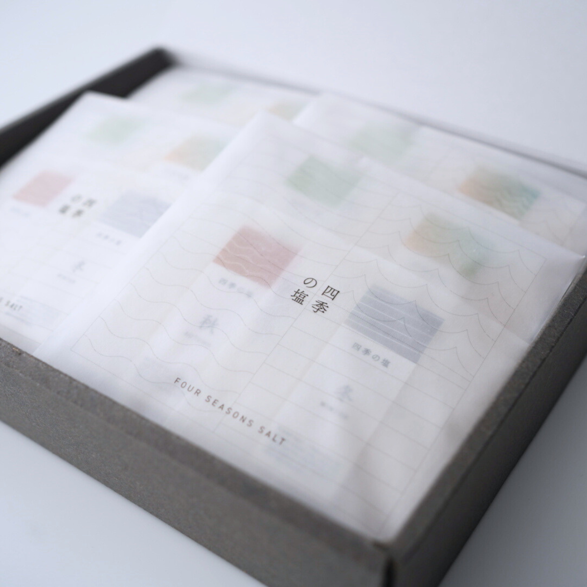 【8個セット/ギフトBOX】四季の塩 食べ比べセット
