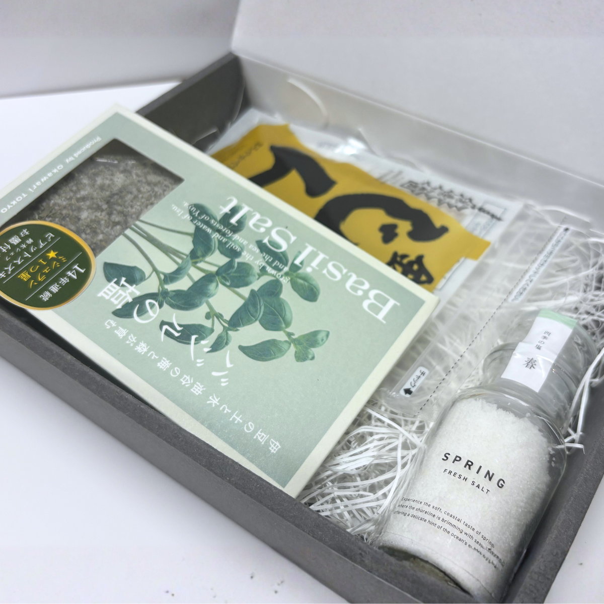 【ギフトBOX】 春のお出汁と塩の詰め合わせ